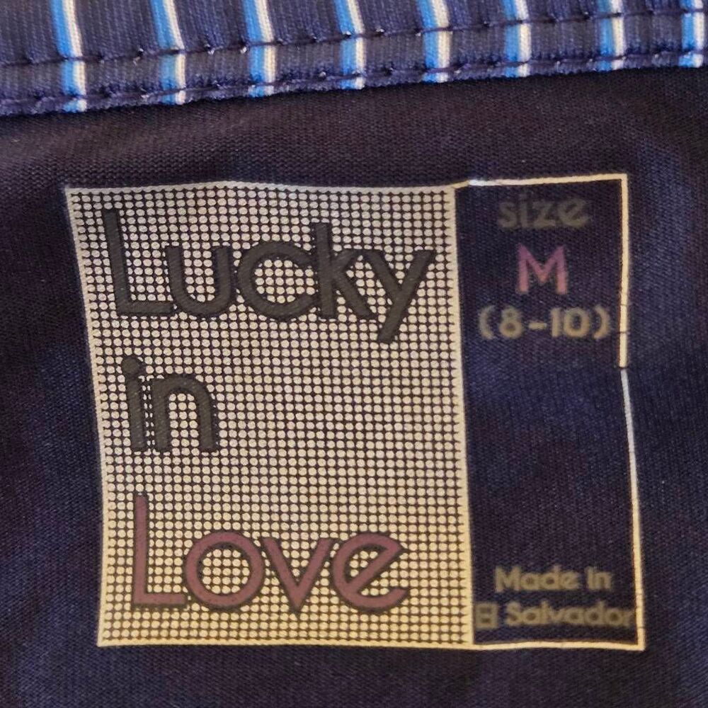 Lucky in Love Womens Dreaming of Aegean Athletic Golf Tennis Skort Medium - Picture 3 of 10